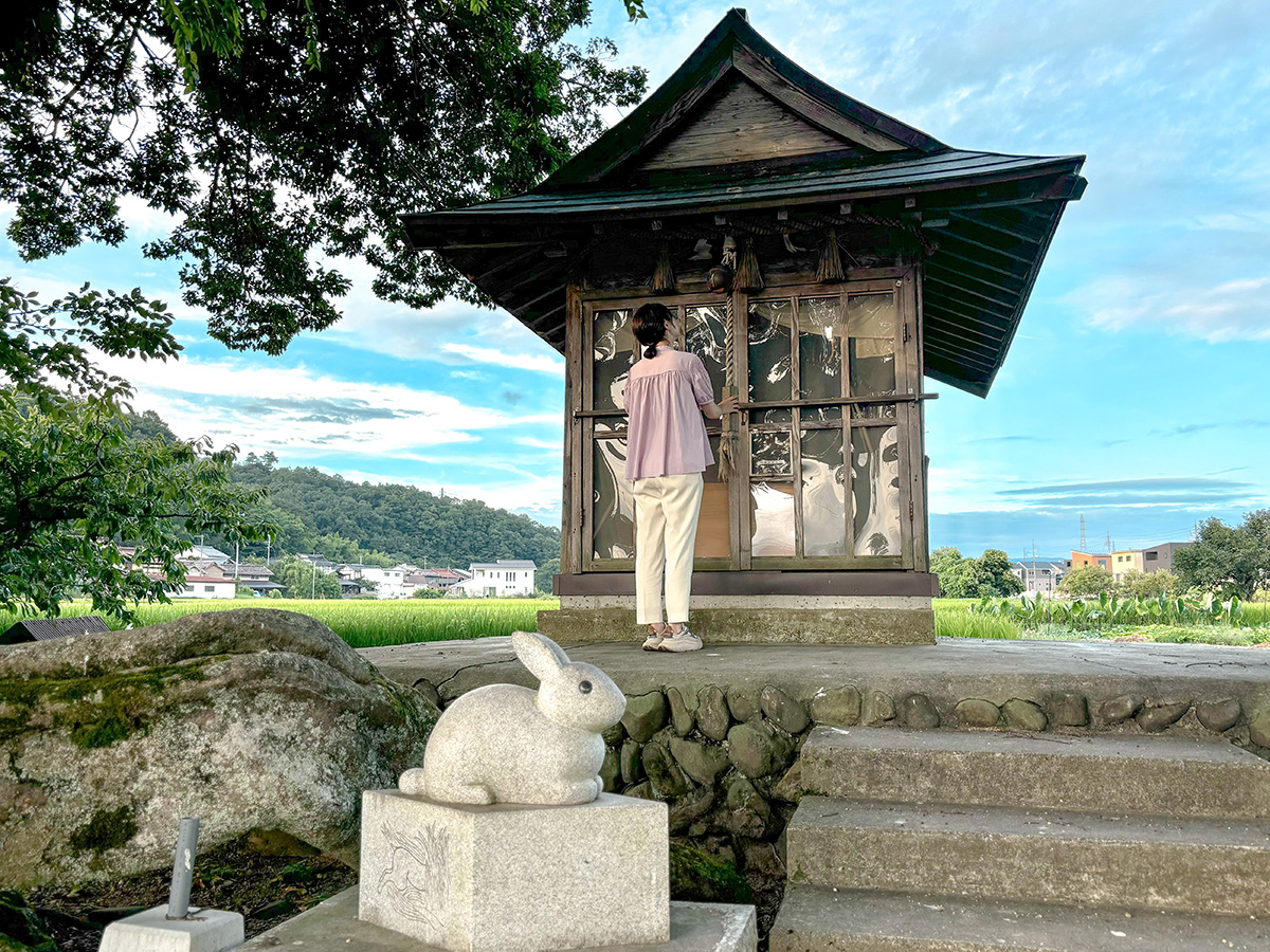 福本白兎神社